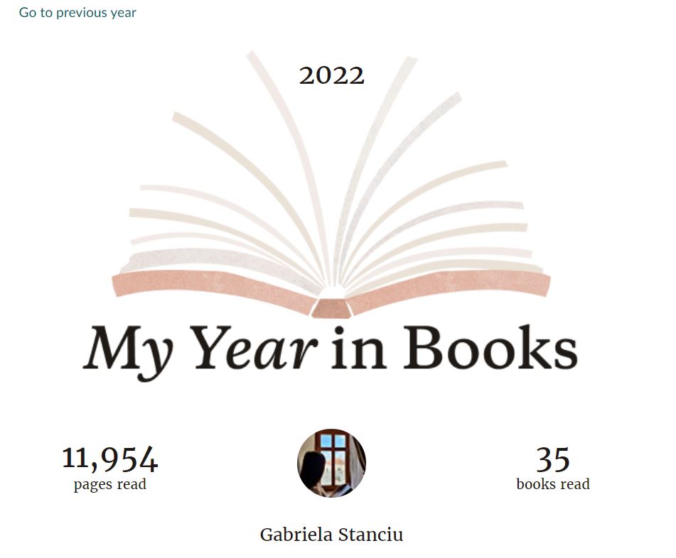 2022 – Anul meu în cărți și nu numai